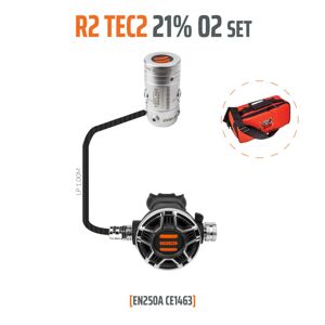 Tecline Regulátor R2 Tec2 21% O2 G5/8, Stage Set