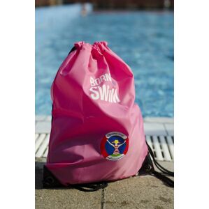 Born To Swim Stahovací Vak Plaveme Prsa Růžová Barva: Růžová, Velikost: 33x45cm
