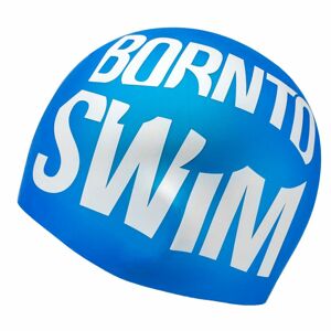 Born To Swim Seamless čepice - Elite Barva: Metalická Modrá