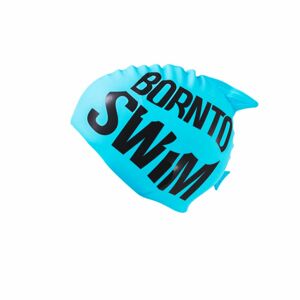 Born To Swim Plavecká čepice Junior Barva: Zelená, Velikost: 22