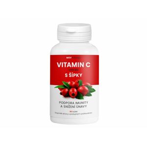 Movit Vitamin C 1000 Mg + šípky, Prodl. úč., 90 Tablet Vitamín šípky