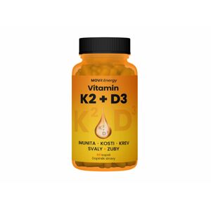 Movit Vitamin K2 120 μg + D3 1000 I.u. 25 μg, 60 Cps. D, K