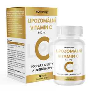 Movit Lipozomální Vitamin C 500 Mg, 60 Cps.