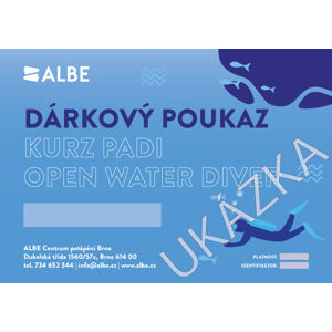 Albe Open Water Diver Padi Víkend - Intenzivní Kurz Forma Poukazu: Papírový